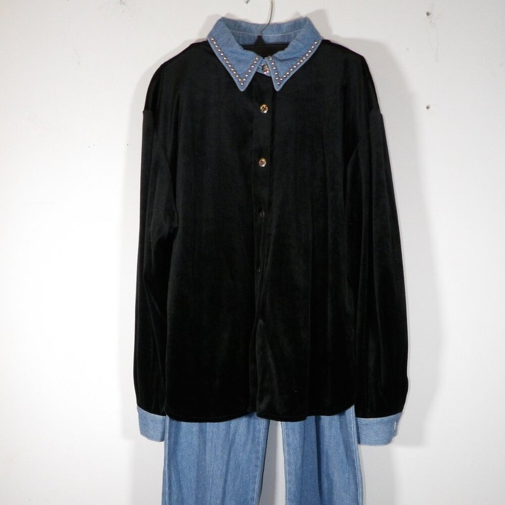 Vintage Saint Germain Paris Women's Jacket &Pants Suit, Size Large - Picture 2 of 5